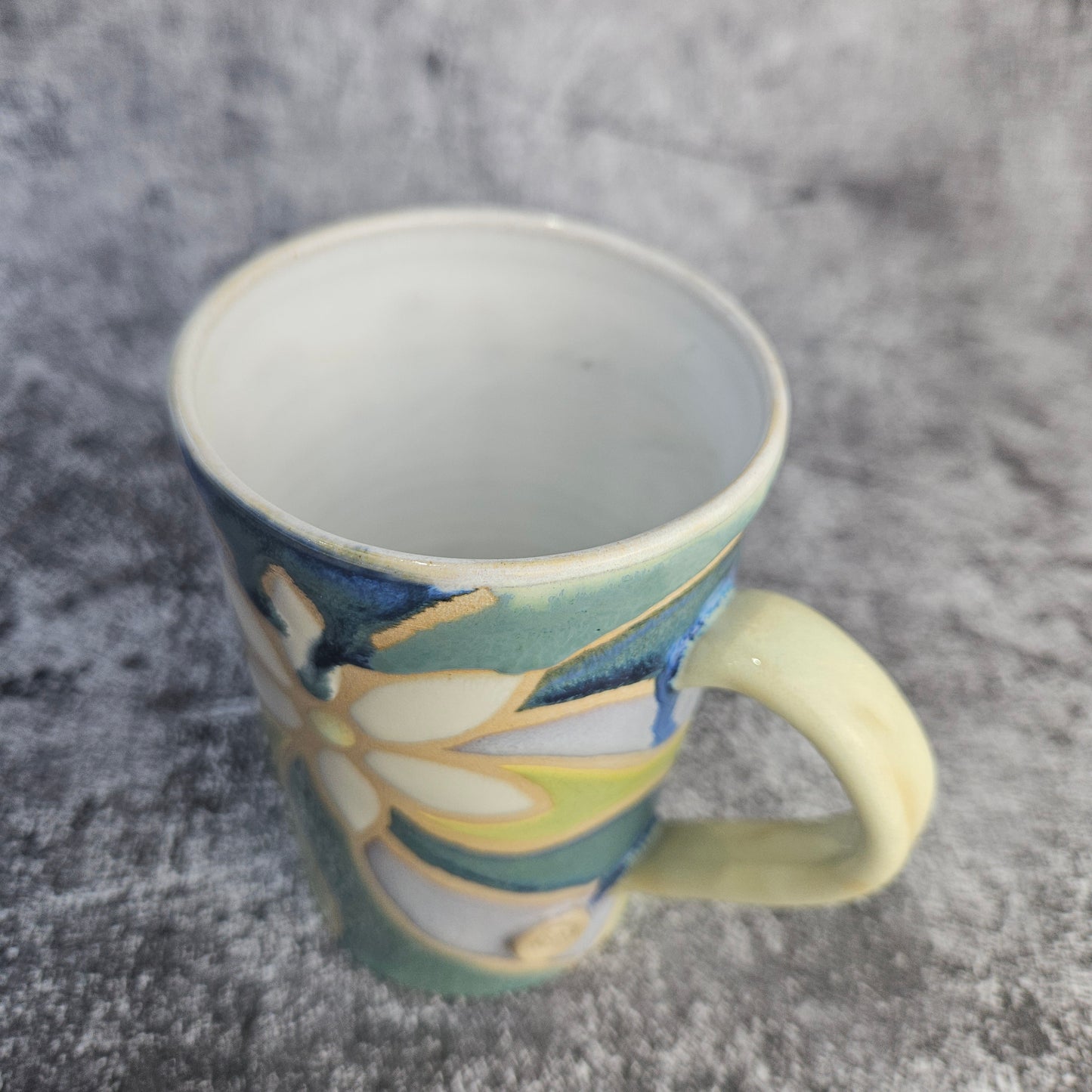 Daisy design Latte Mug