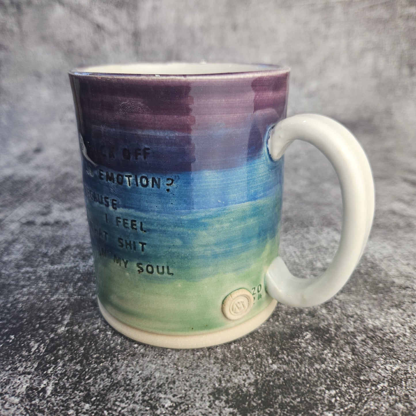 Is F**k off an emotion? Mug