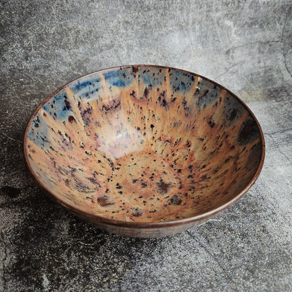 Plum custard medium serving bowl