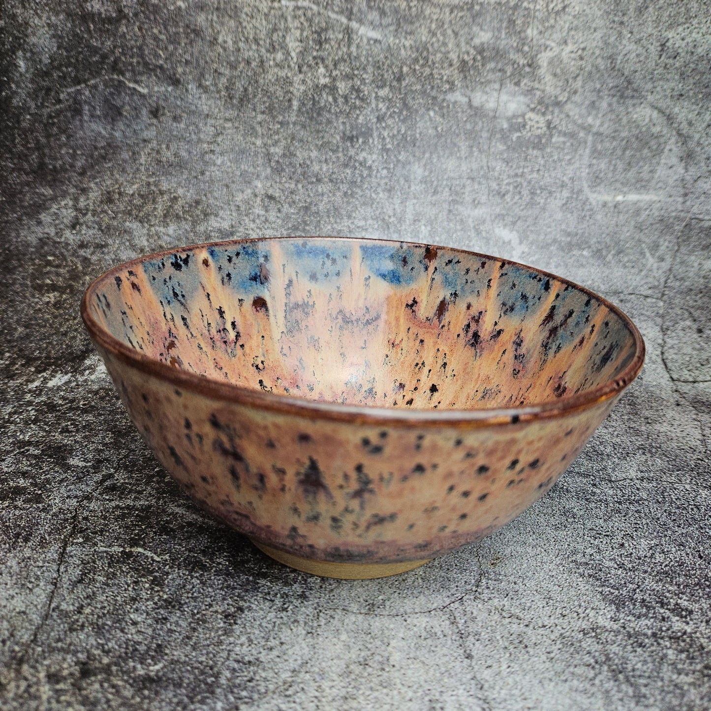 Plum custard medium serving bowl