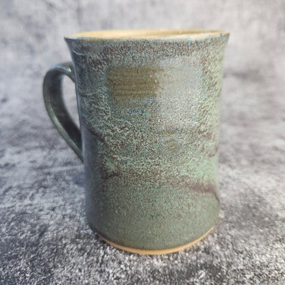Satin Blue Mushroom Mug