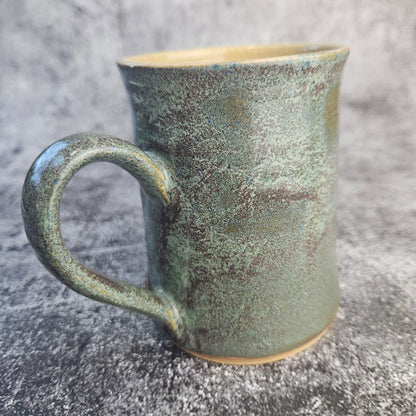 Satin Blue Mushroom Mug