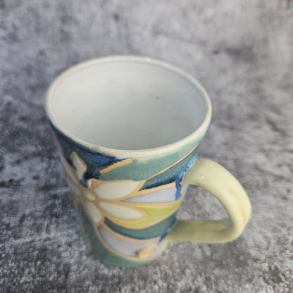 Daisy design Latte Mug