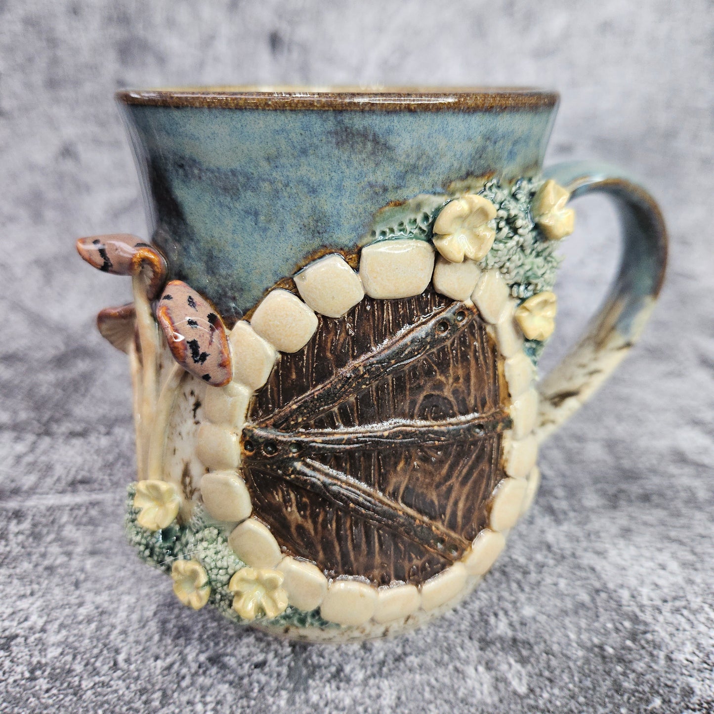 Einhard Puddlefoot's abode. Hobbit door mug.