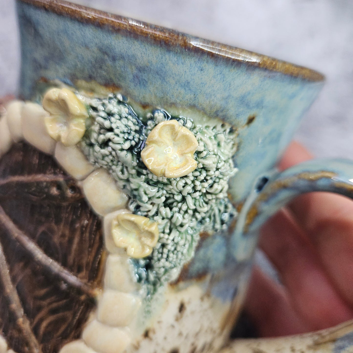 Einhard Puddlefoot's abode. Hobbit door mug.