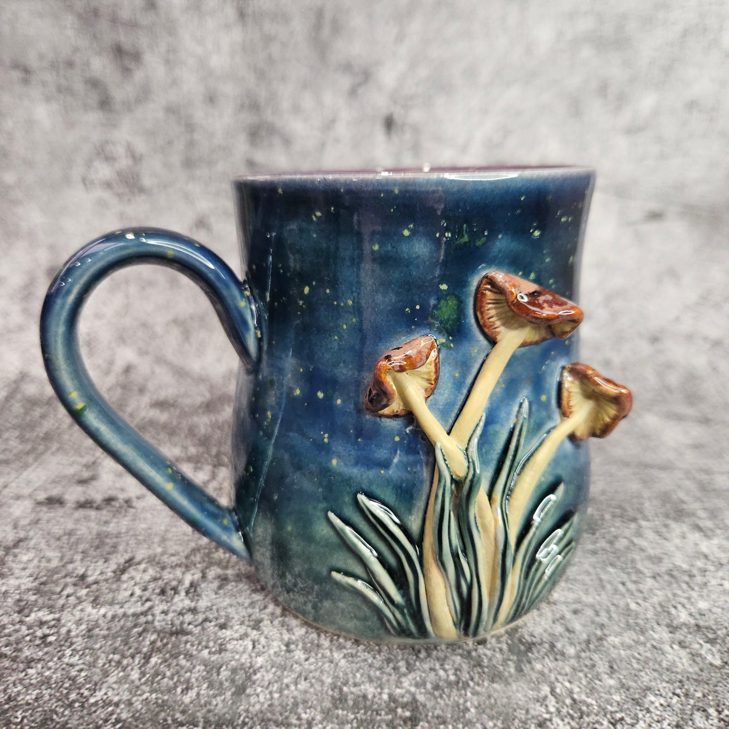Tri Mushroom Mug - A