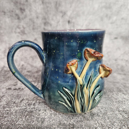 Tri Mushroom Mug - A