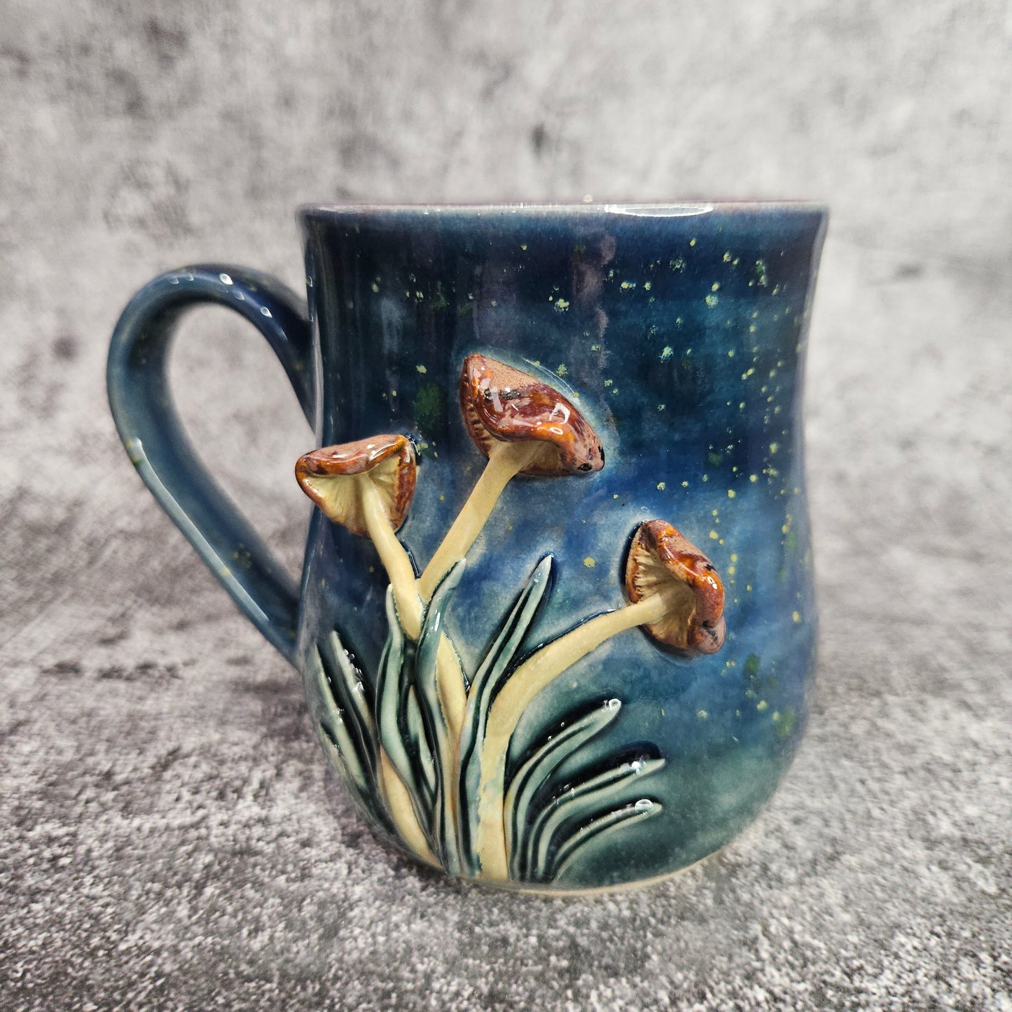 Tri Mushroom Mug - A