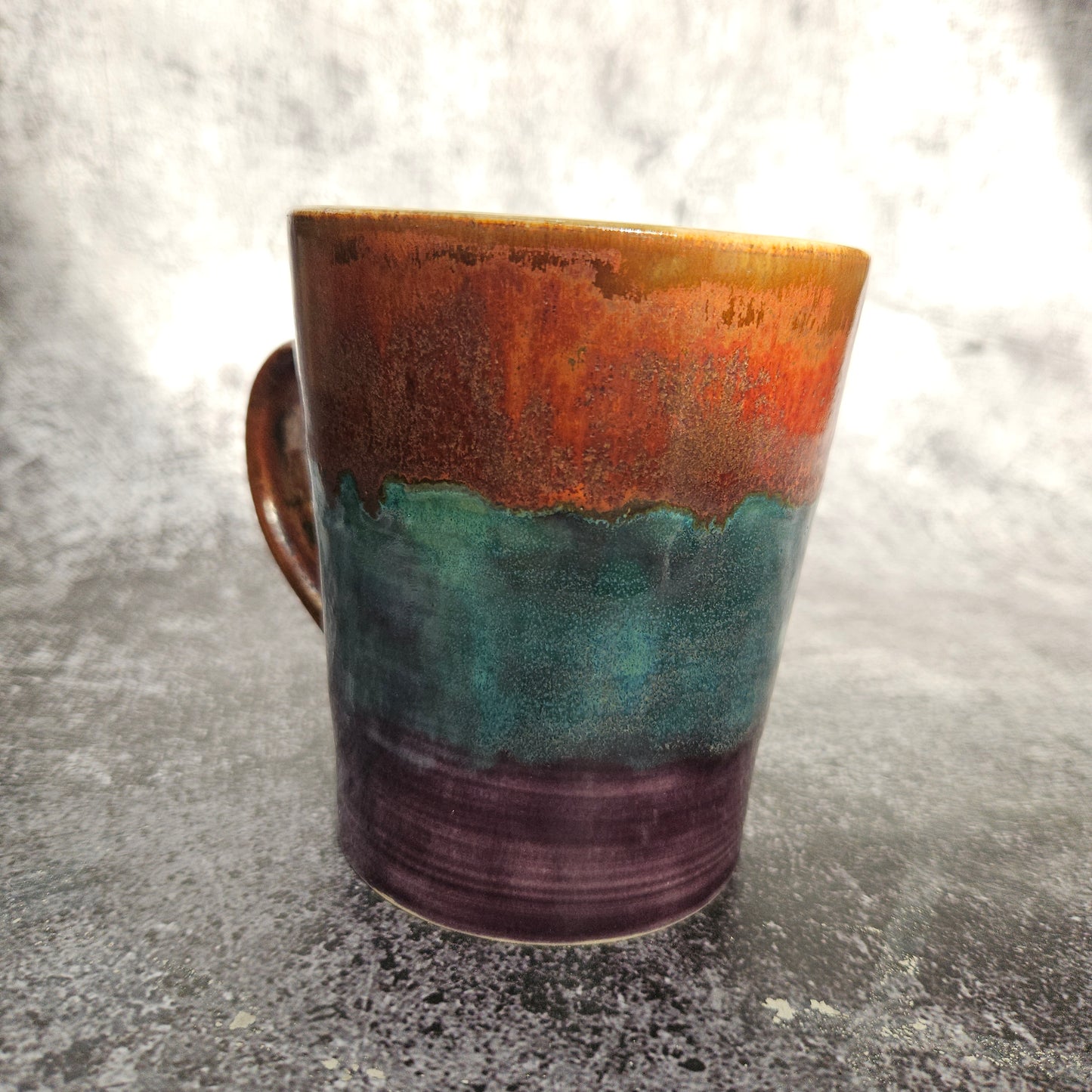 D20 Mug copper & green