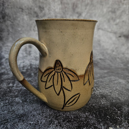 Daisy Mug Peach