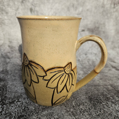 Daisy Mug Peach