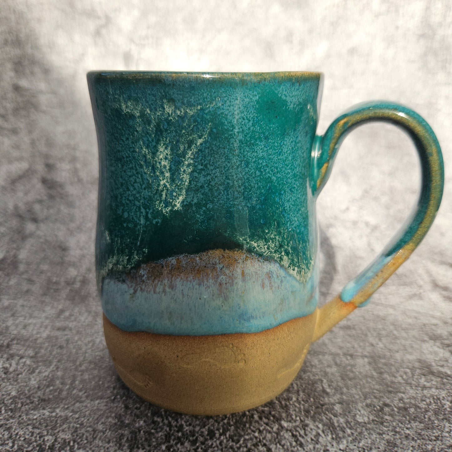 Footprints in the sand mug, B