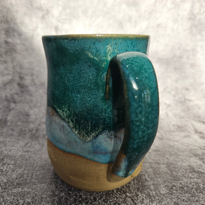 Footprints in the sand mug, B