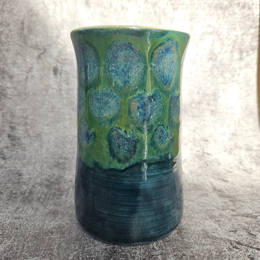Peacock Vase