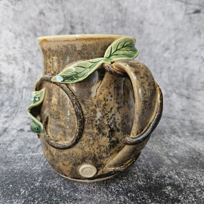 Woodland vines and berries mug