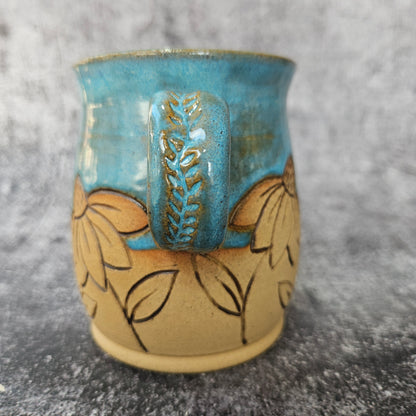Daisy Mug Blue