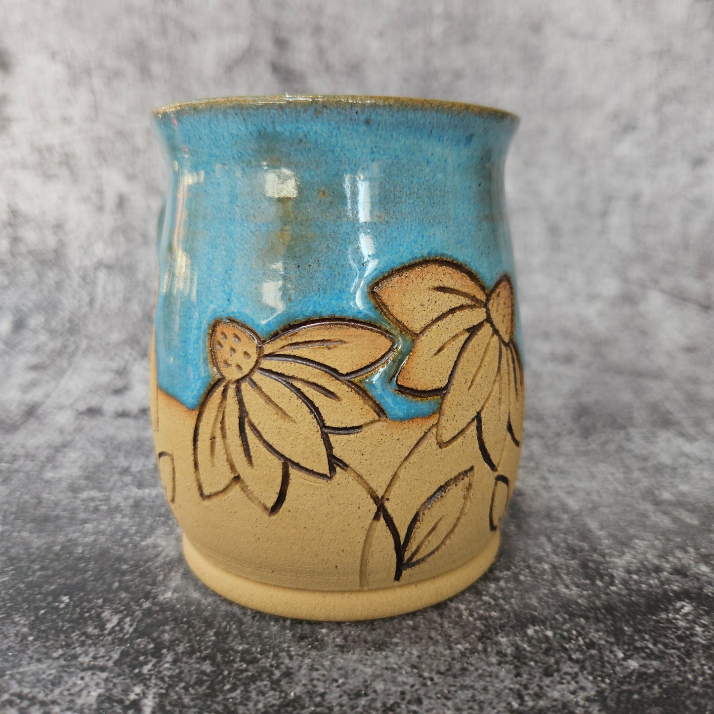 Daisy Mug Blue