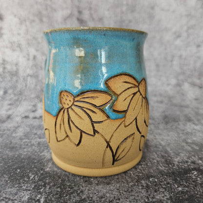 Daisy Mug Blue