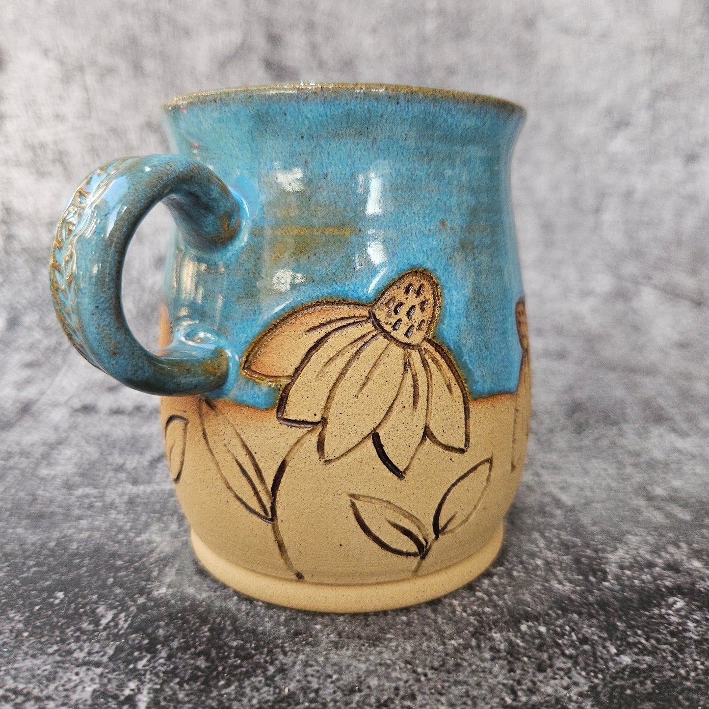 Daisy Mug Blue
