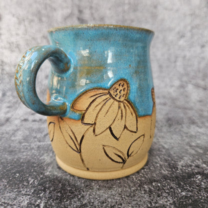 Daisy Mug Blue
