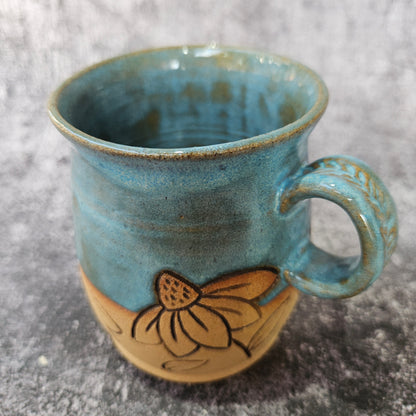 Daisy Mug Blue