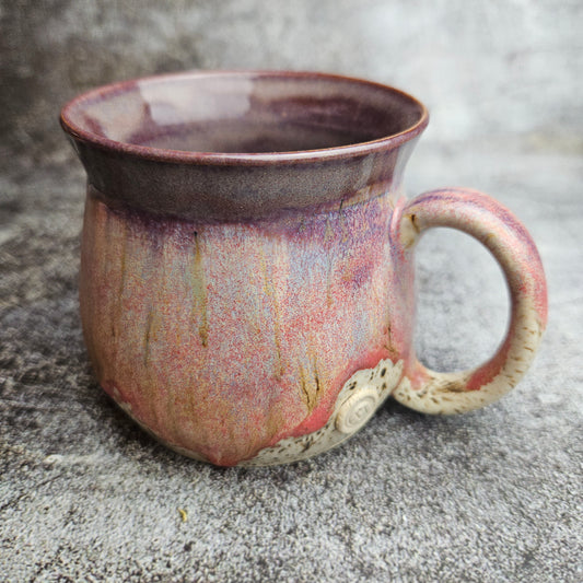 Short barrel mug, purple haze