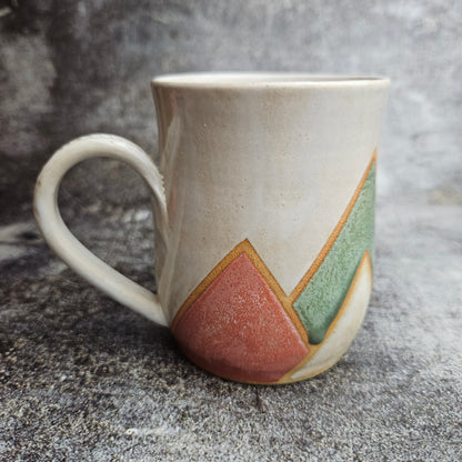 Mountain peaks mug