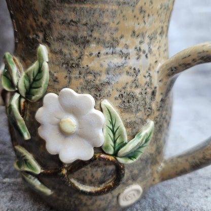 Woodland vines large mug
