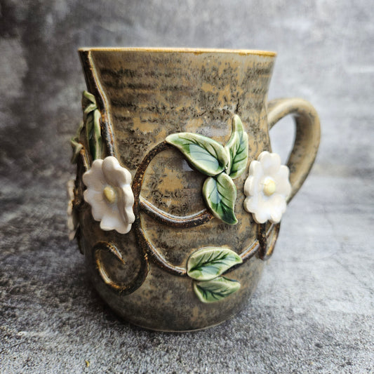 Woodland vines large mug
