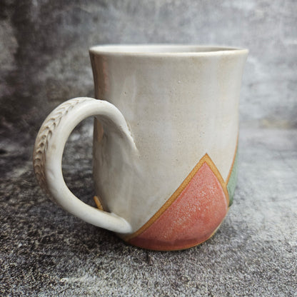 Mountain peaks mug